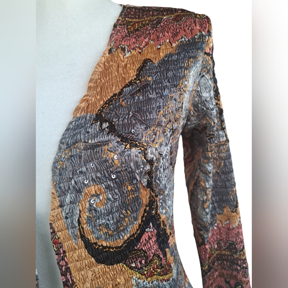 Alberto Makali Vibrant Patterned Jacket - Picture 5 of 7